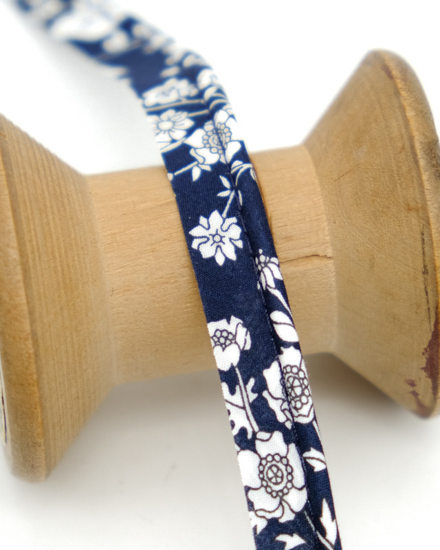 Passepoil Liberty Summer Bleu - Maison Klem